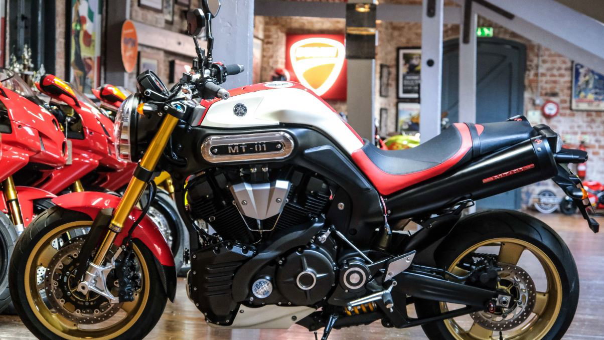 Yamaha MT-01; photo credit The Bike Specialists